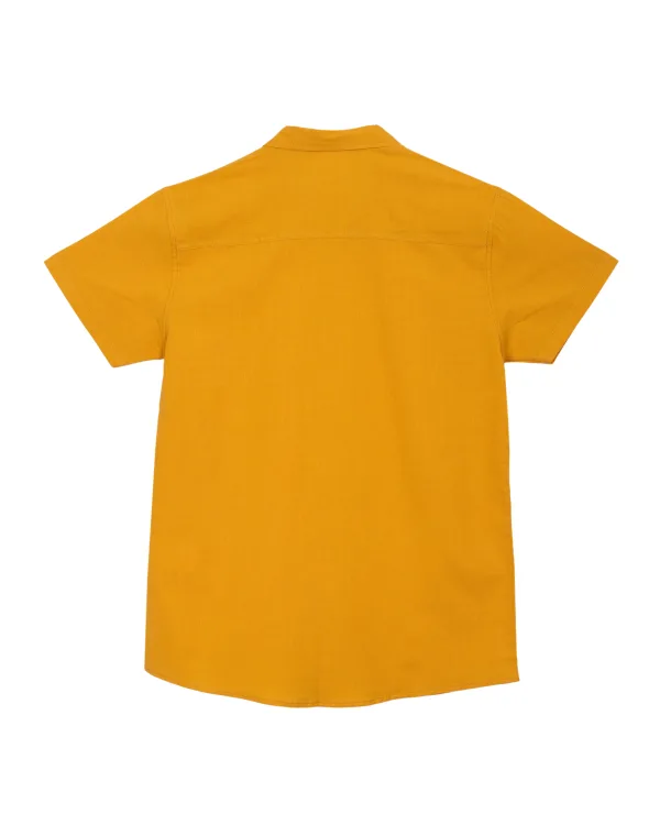پیراهن پسرانه آستین کوتاه کد 6214 رنگ نارنجی
