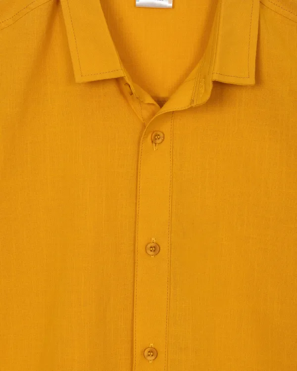 پیراهن پسرانه آستین کوتاه کد 6214 رنگ نارنجی